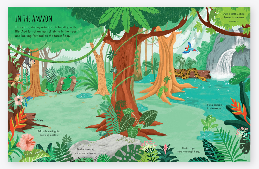 Planet Earth Sticker Book - Image 2