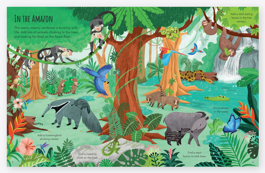 Planet Earth Sticker Book - Image 3