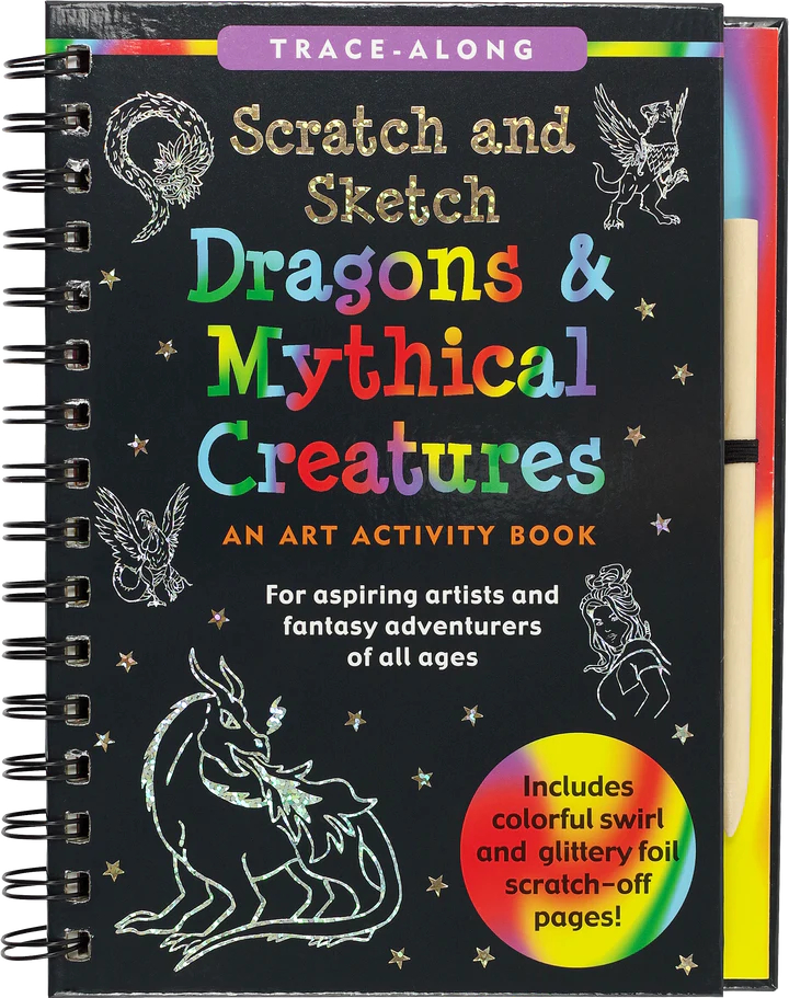 Scratch and Sketch: Dragons and Mythical Creatures