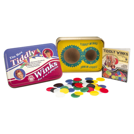 Tin of Tiddly Winks