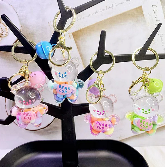 Bear Cub Floaty Keychain