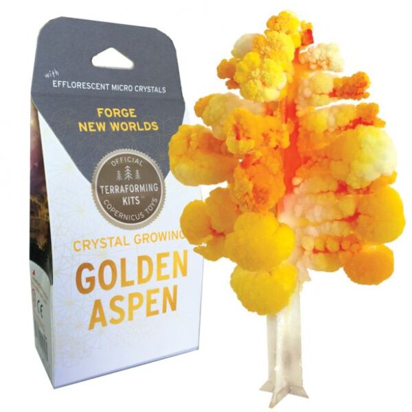 Crystal Growing: Golden Aspen