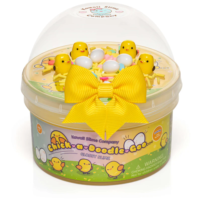 Kawaii Chick-a-Doodle Goo Glossy Slime