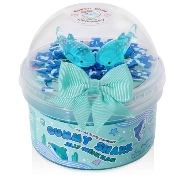 Kawaii Gummy Shark Jelly Creme Slime