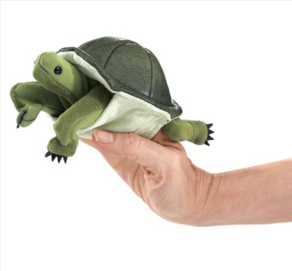 Turtle Finger Puppet