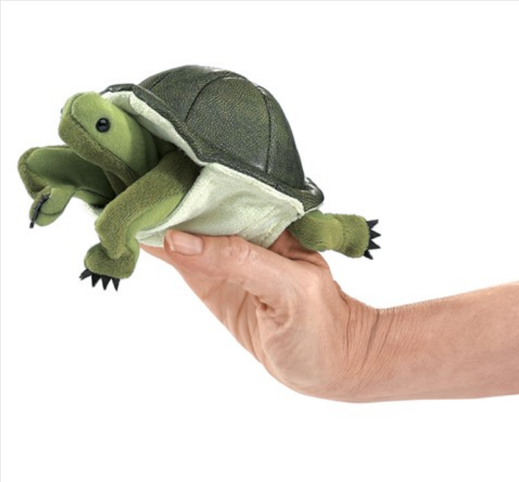 Turtle Finger Puppet