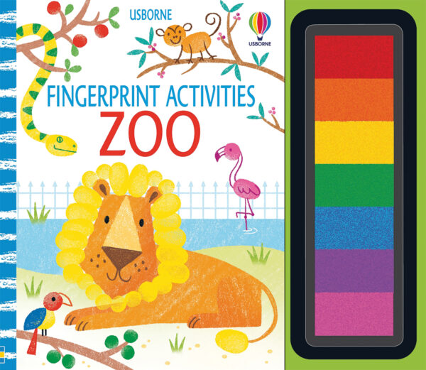 Fingerprint Activities Zoo Animals