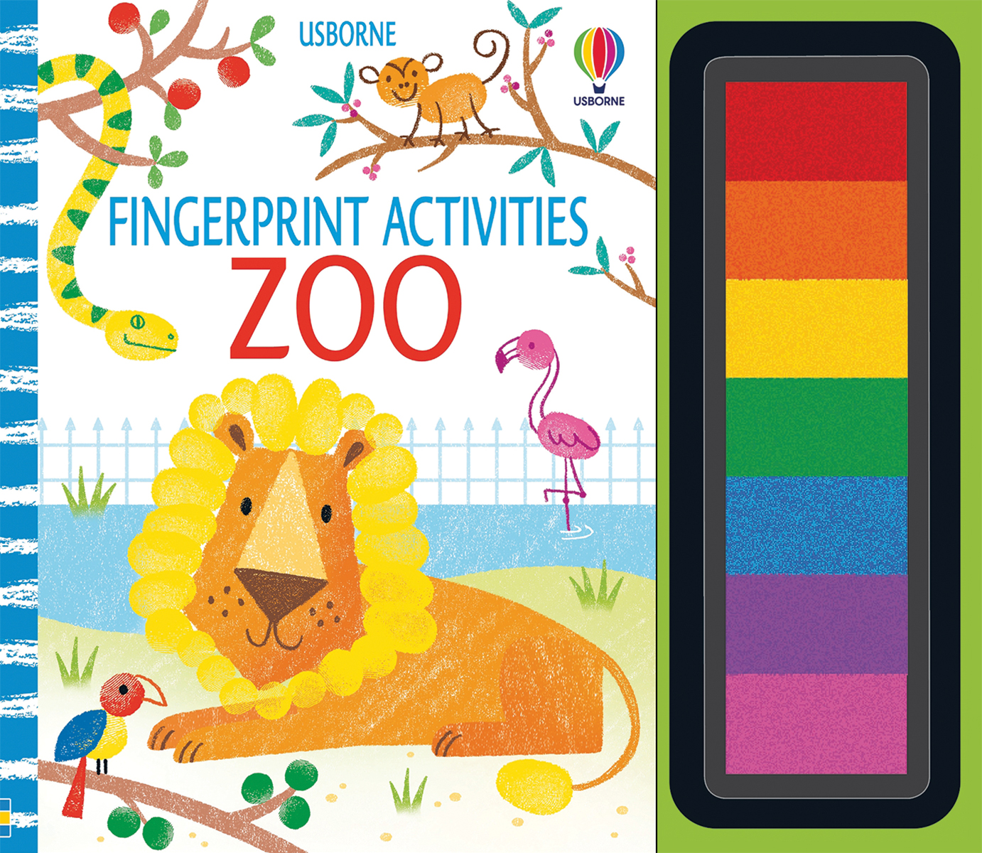 Fingerprint Activities Zoo Animals