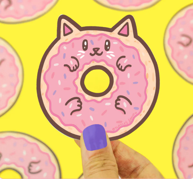 Donut Kitty Vinyl