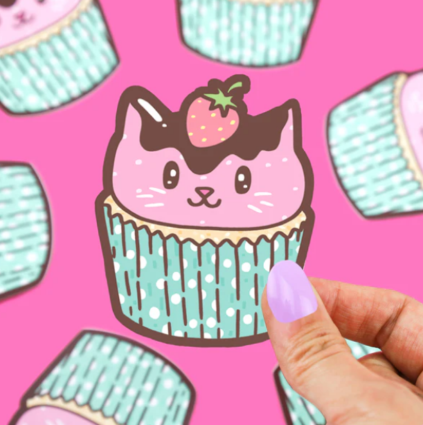 Cupcake Kitty Vinyl