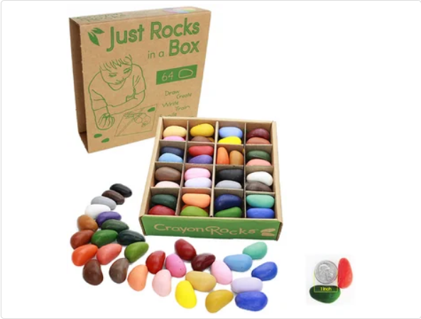 Just Rocks in a Box 64 Count