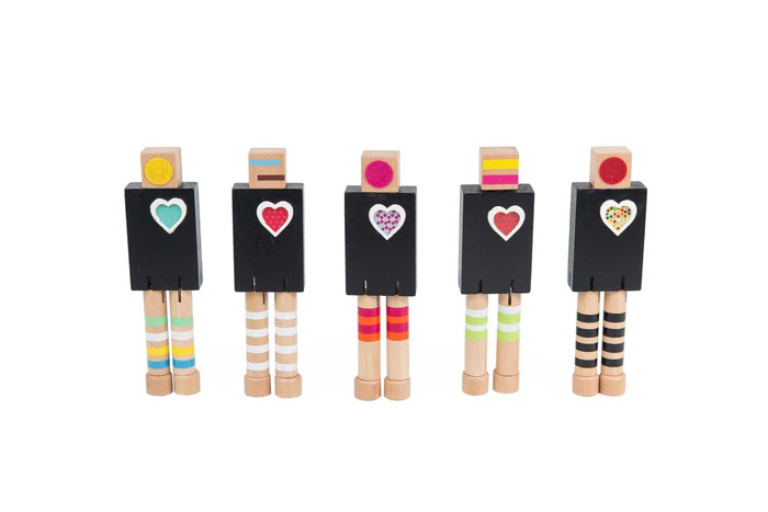 Wanderlust Chalkboard Robots