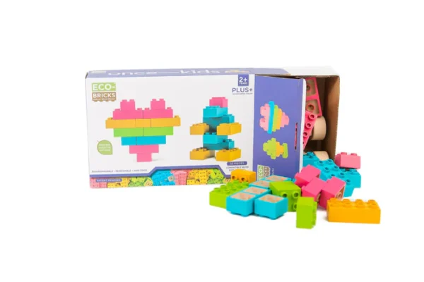 Eco-Bricks Plus+ Color Bricks 32pc - Dancing Bear Toys