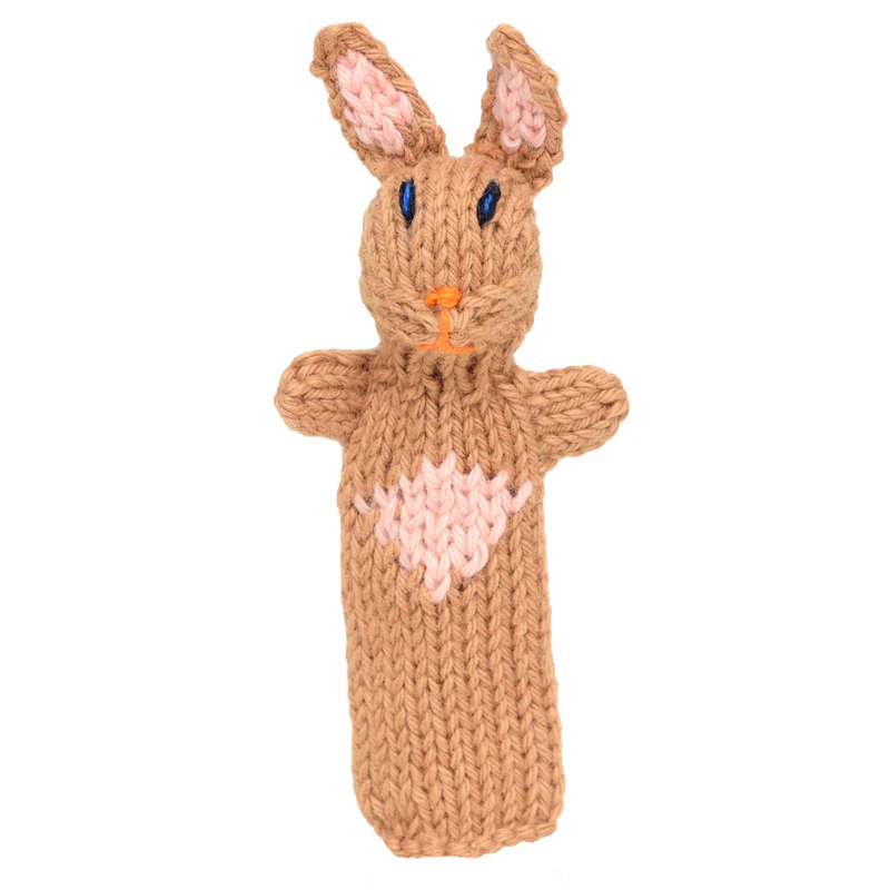 Lucuma Rabbit Finger Puppet