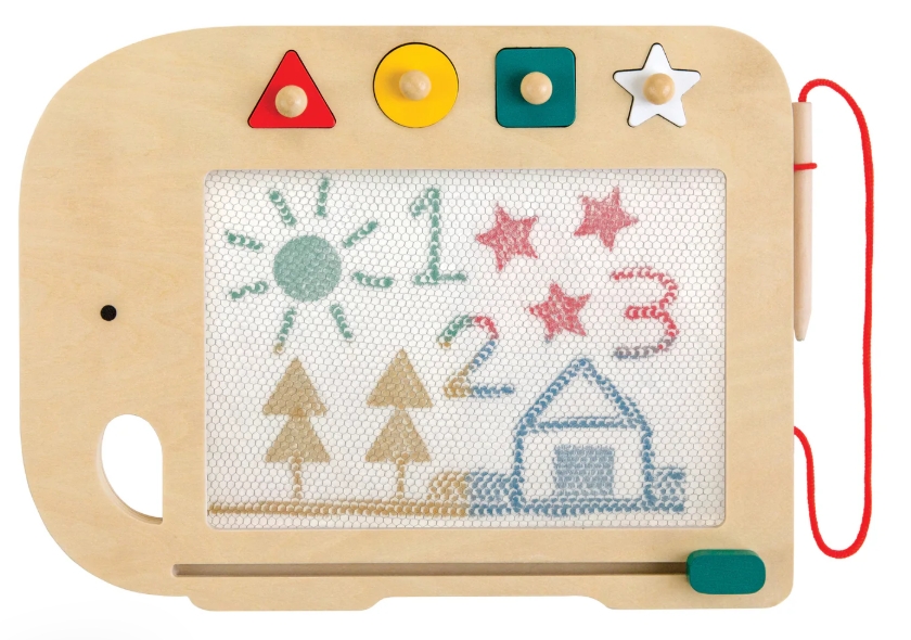 Wooden Elephant Magic Drawing