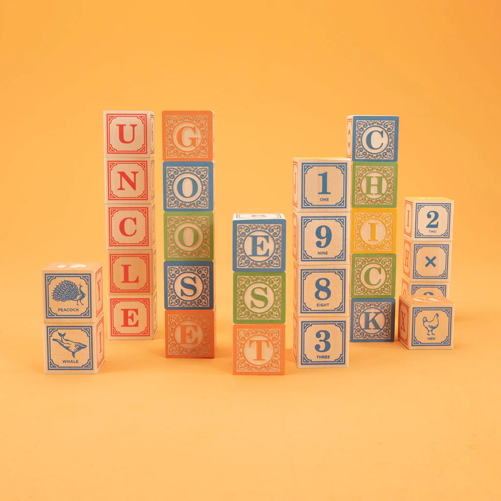 Uncle Goose English Letter Blocks