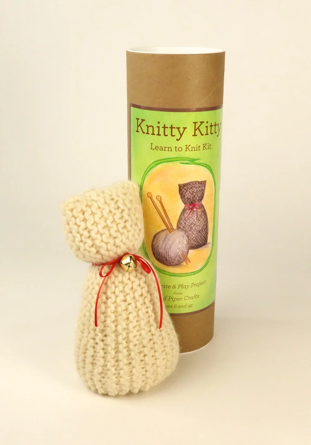 Knitty Kitty Learn to Knit Kit
