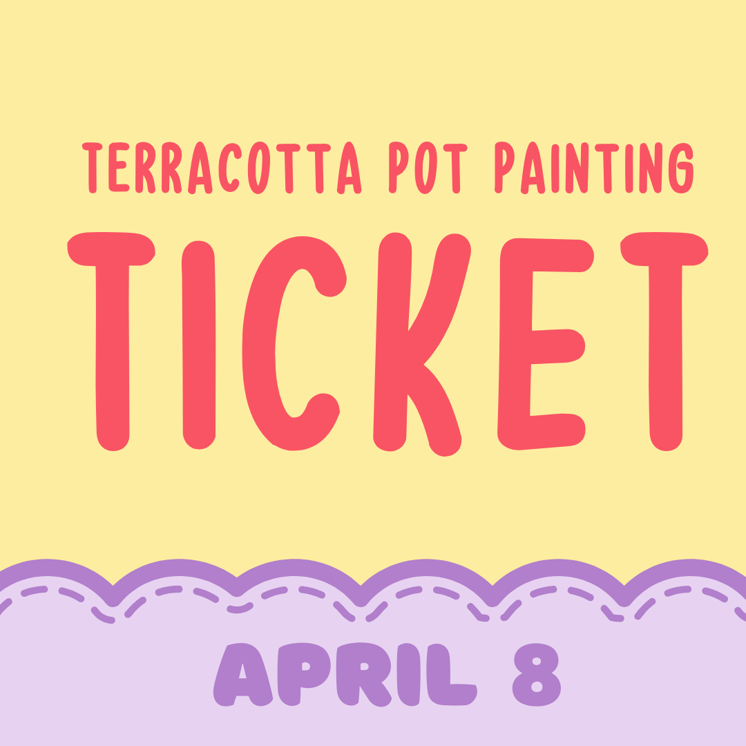 April 8: Terracotta Pot Painting