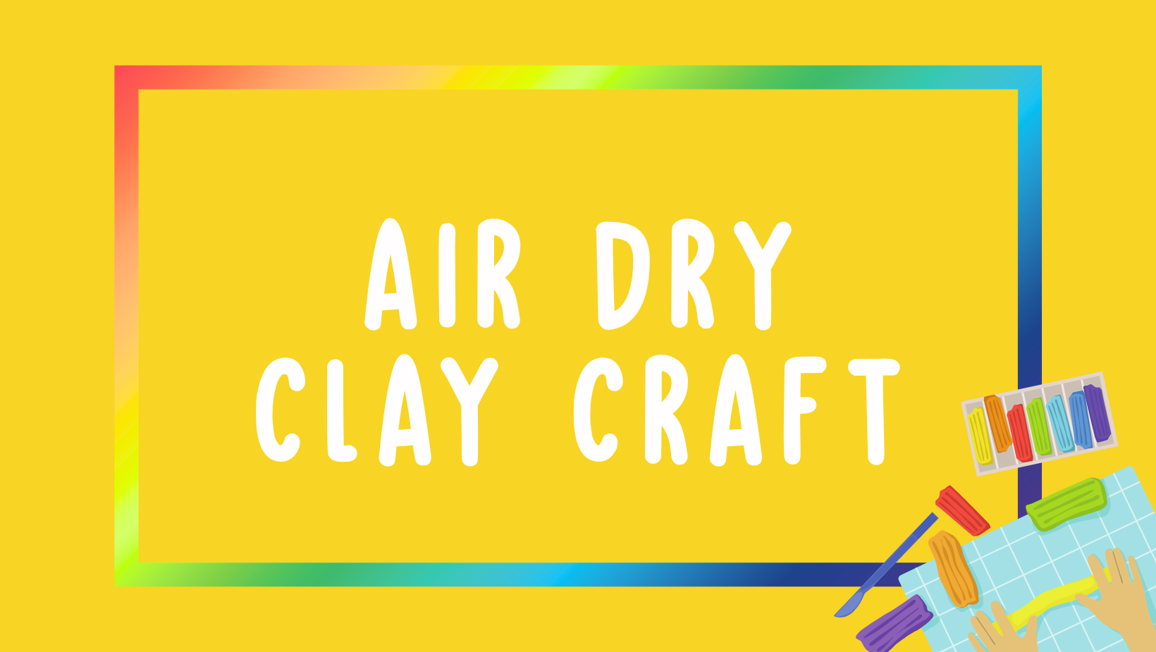 Air Dry Clay Craft