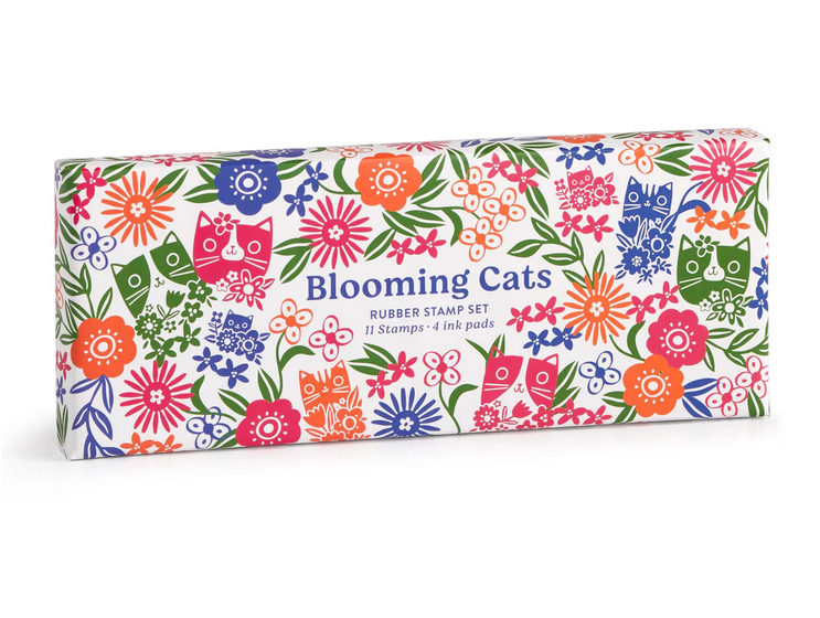 Blooming Cats Stamps