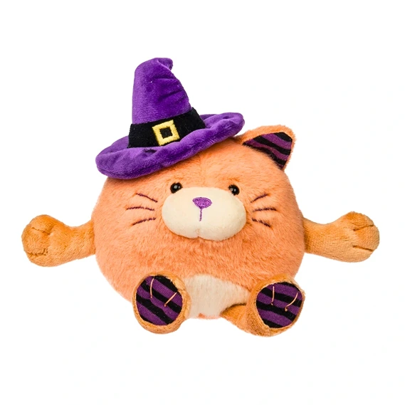 Orange Rolly Kitty Witch
