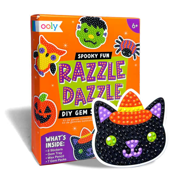 Razzle Dazzle Spooky Fun Gem Sticker Kit - Image 3