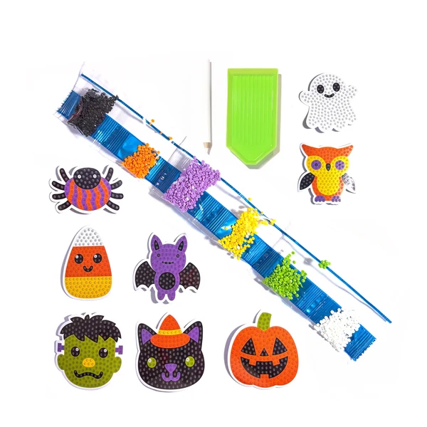 Razzle Dazzle Spooky Fun Gem Sticker Kit - Image 2