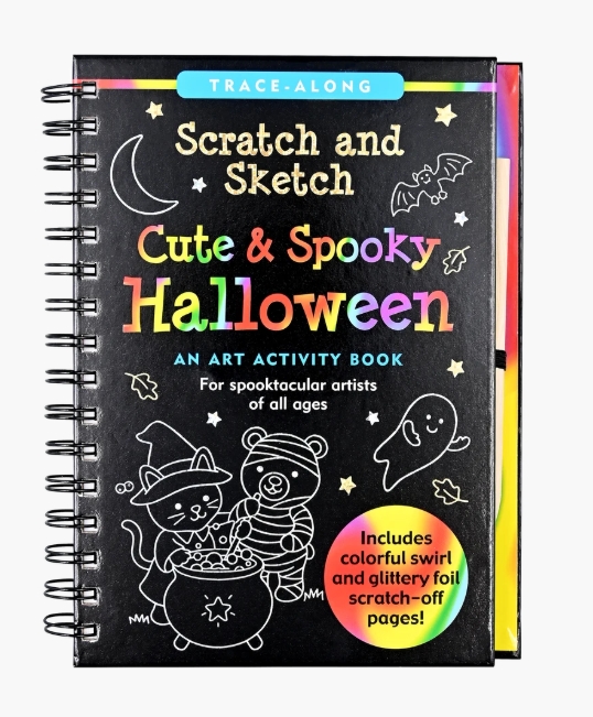 Scratch and Sketch: Cute & Spooky Halloween